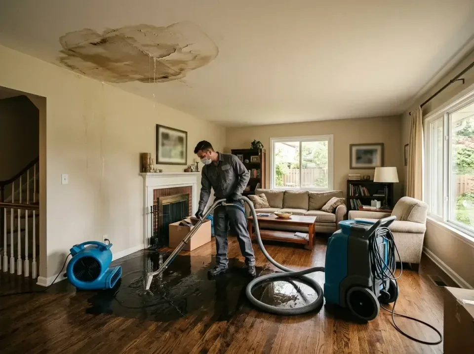 attic-pipe-burst-ceiling-drip-008 — frequently asked questions, Water Damage Restoration & Carpet Care in Elberta, AL